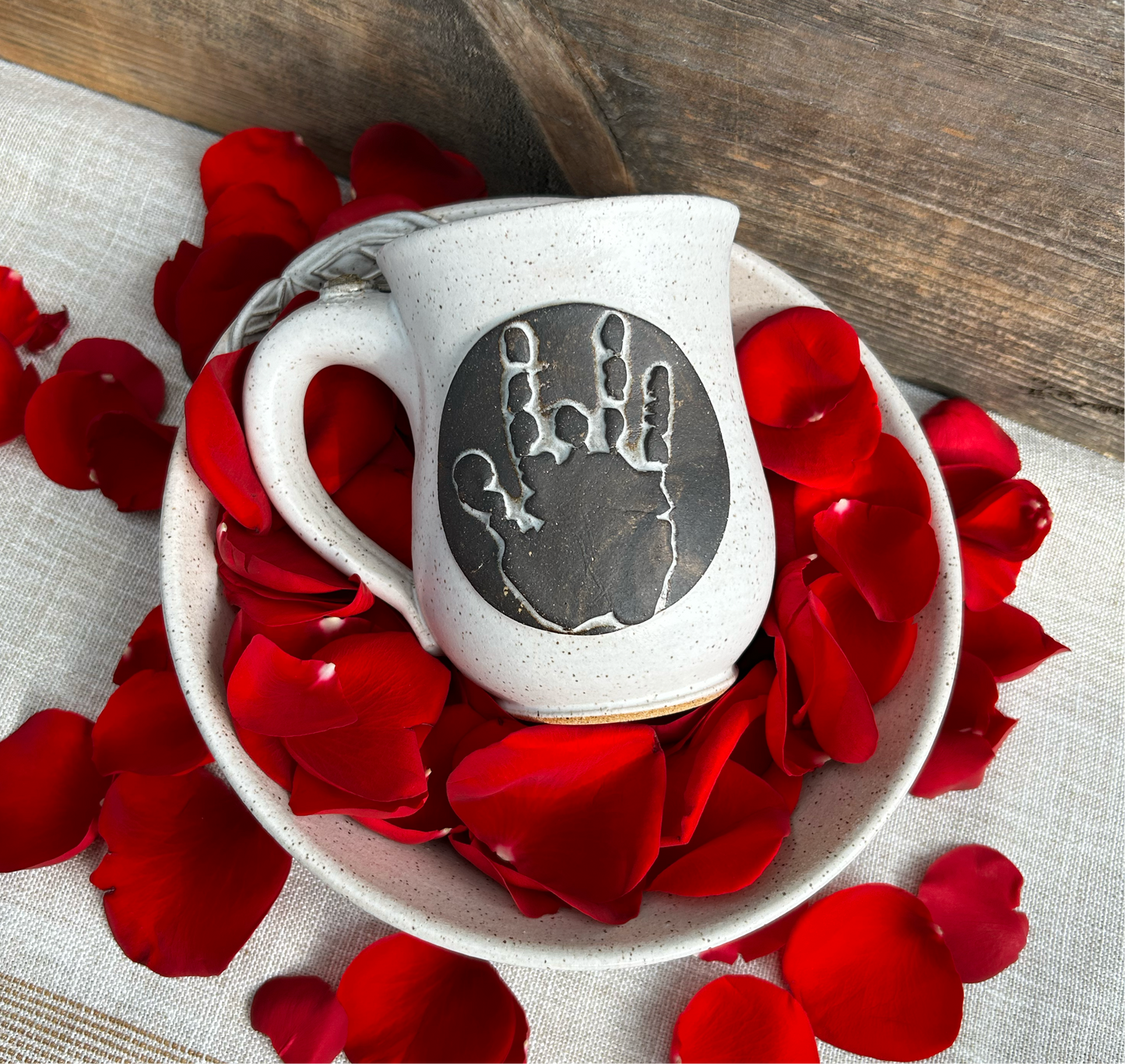 Jerry Garcia Handprint Mug PRESALE
