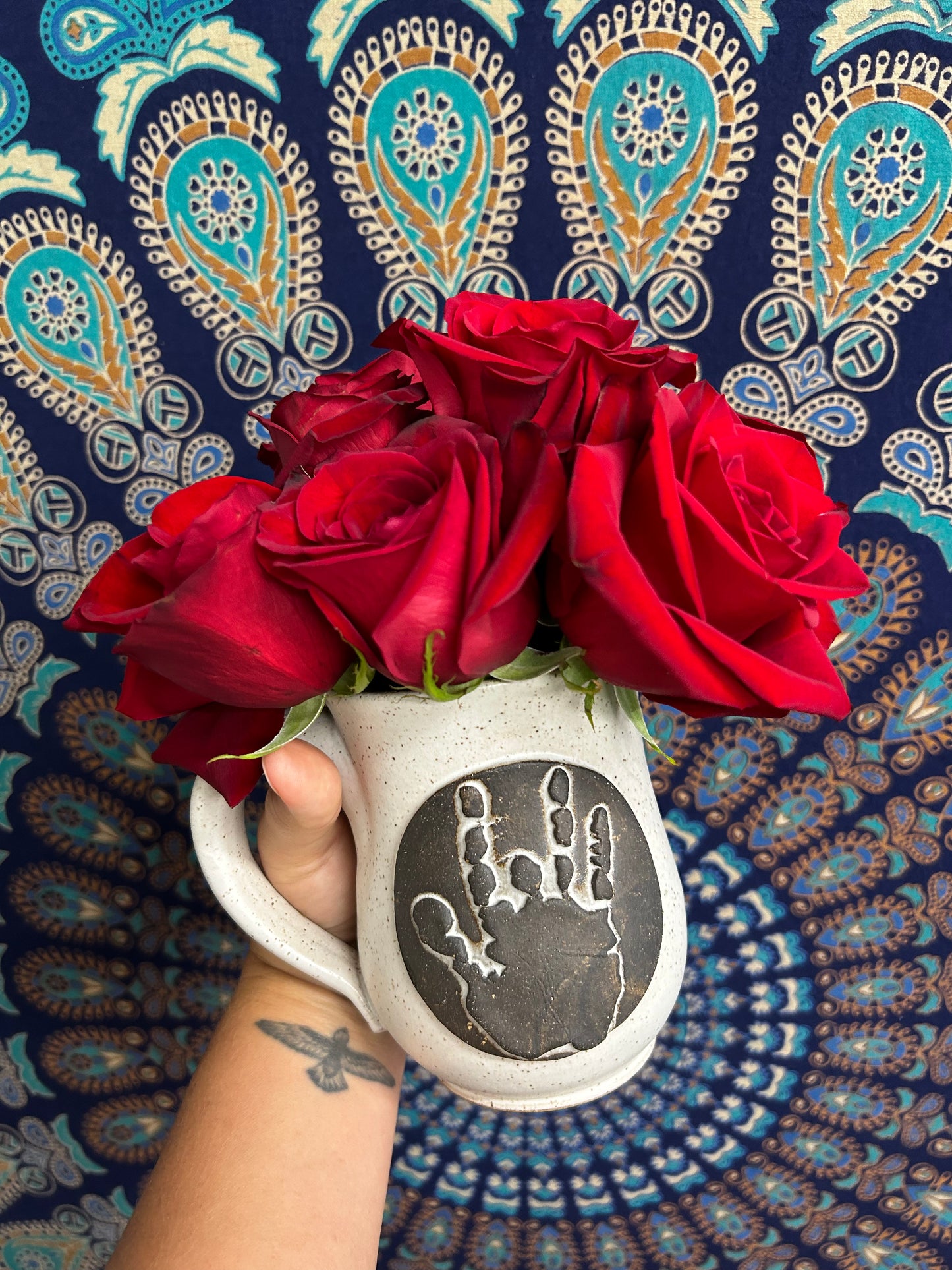 Jerry Garcia Handprint Mug PRESALE