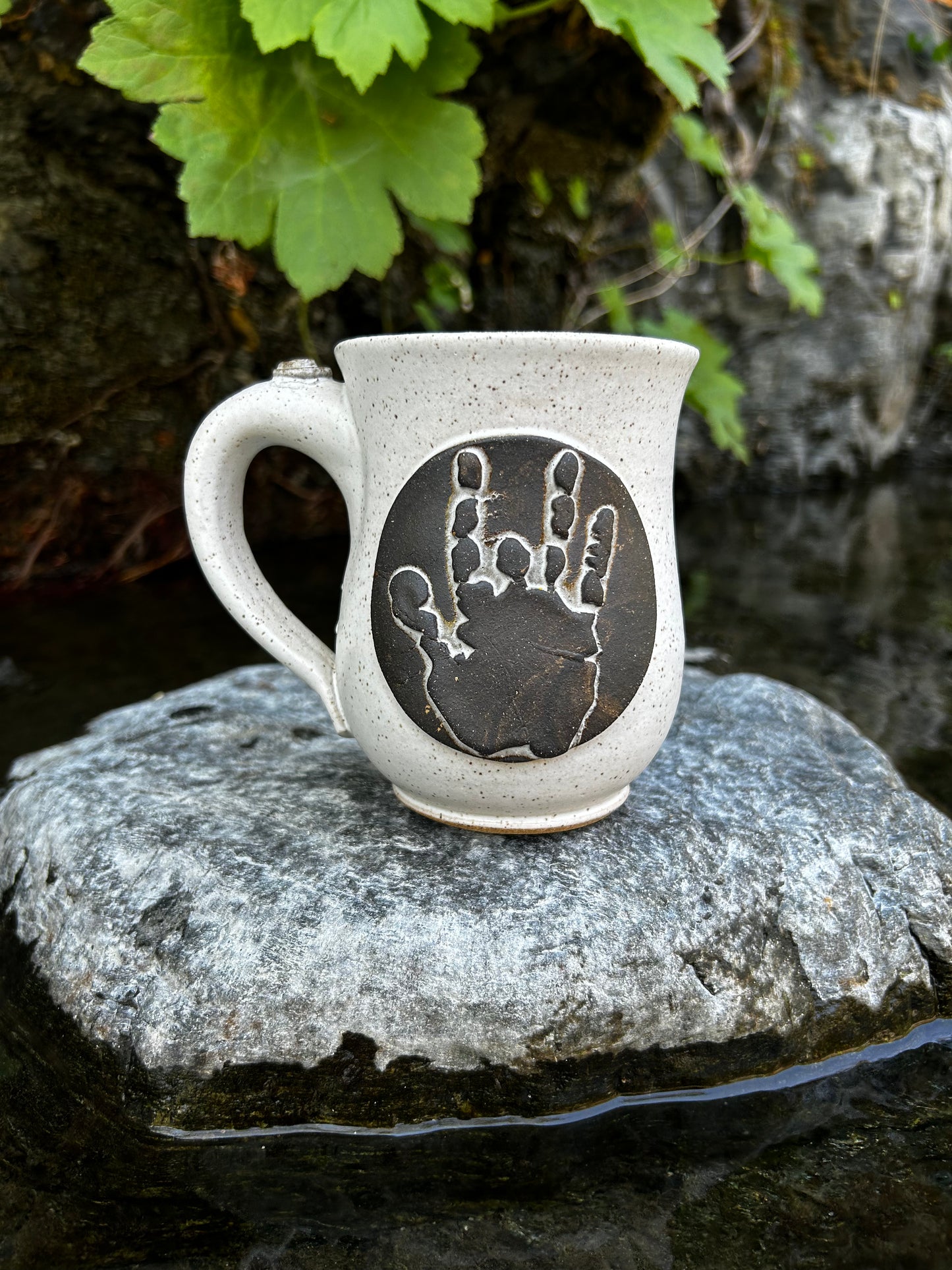 Jerry Garcia Handprint Mug PRESALE