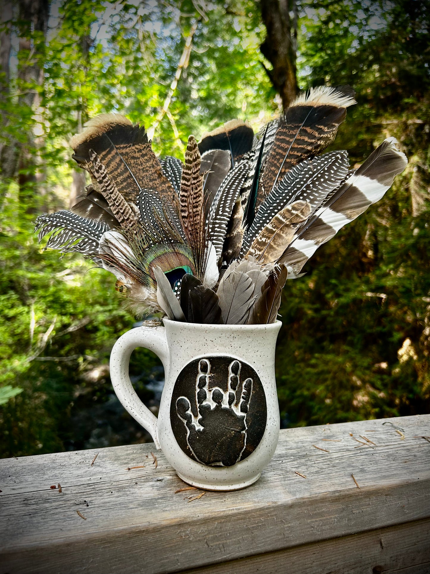 Jerry Garcia Handprint Mug PRESALE