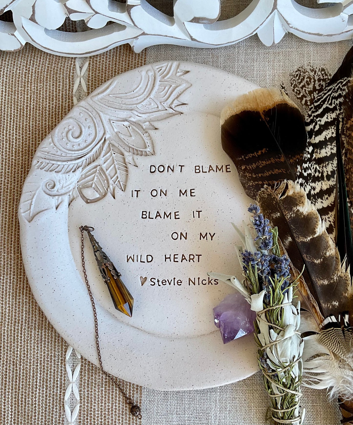 Wild Heart Plate