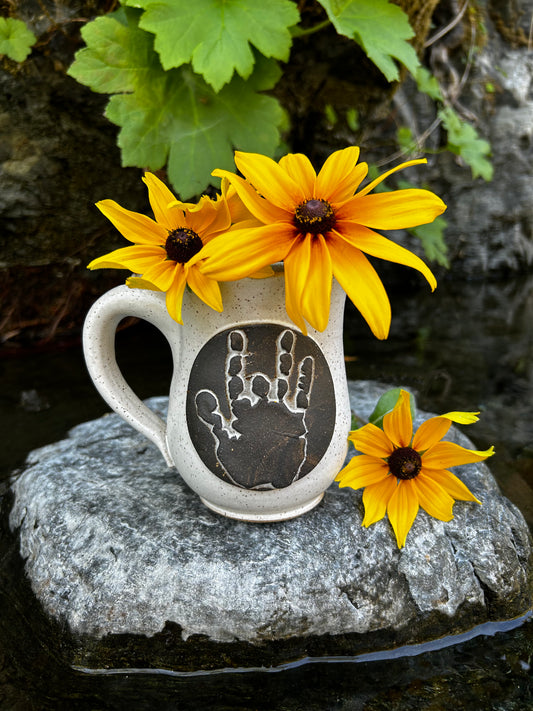 Jerry Garcia Handprint Mug PRESALE