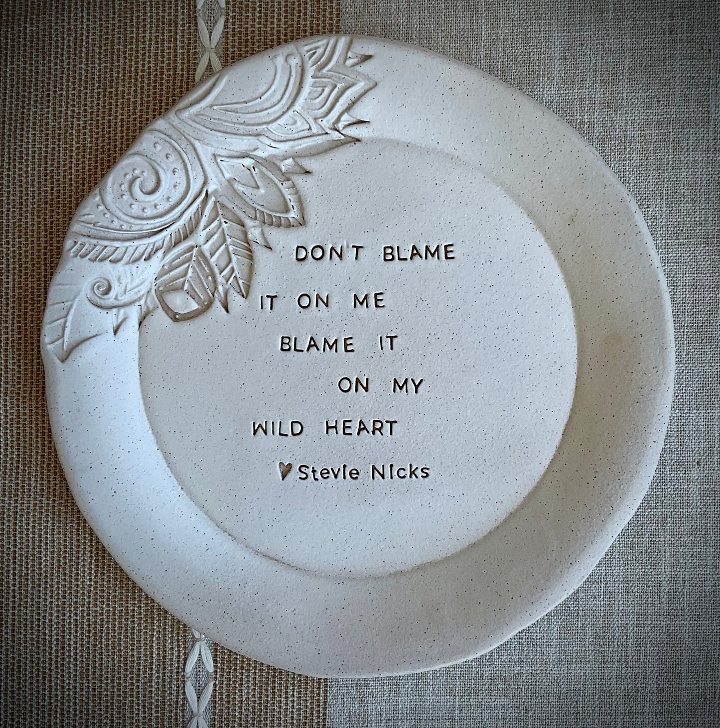 Wild Heart Plate